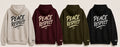 Peace en respect hoodie